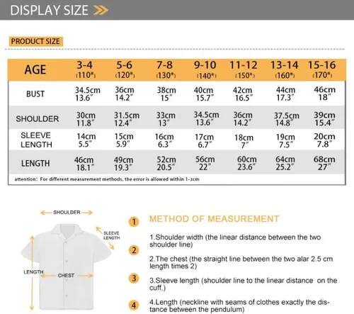 Vista 7 de Pinupub Camisas hawaianas unisex para niños, divertidas y lindas camisas de vestir de manga corta con botones para Halloween