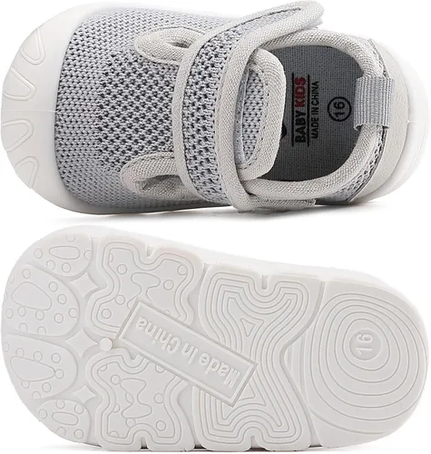 Vista 2 de Zapatos ligeros y transpirables para bebés y niños pequeños, zapatos antideslizantes para caminar al aire libre, zapatos deportivos para niños
