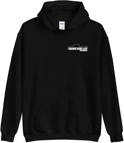 Vista 4 de Aggressive Thread SBL Chevy Square Body Hoodie Sweatshirt
