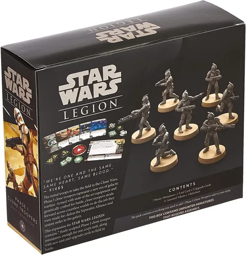 Vista 2 de Star Wars: Legion Phase 1 Clone Troopers EXPANSIÓN DE UNIDAD - ¡Marcha hacia la Guerra Galáctica! Juego de estrategia de miniaturas de mesa, a