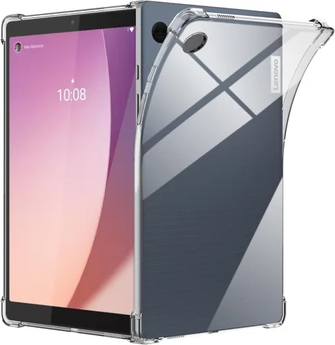 Vista 13 de Funda para Lenovo Tab M11 TB-330FU/Lenovo Xiaoxin Pad 2024 11 pulgadas TB-331FC, protección avanzada contra caídas del airbag, silicona flexible TPU