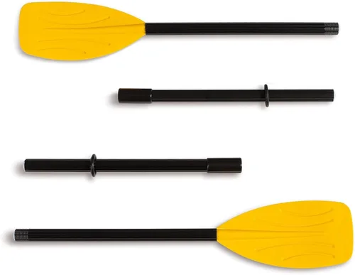 Vista 3 de Intex Juego de remos franceses acanalados de plástico de 48 pulgadas para barco inflable (2 pares)