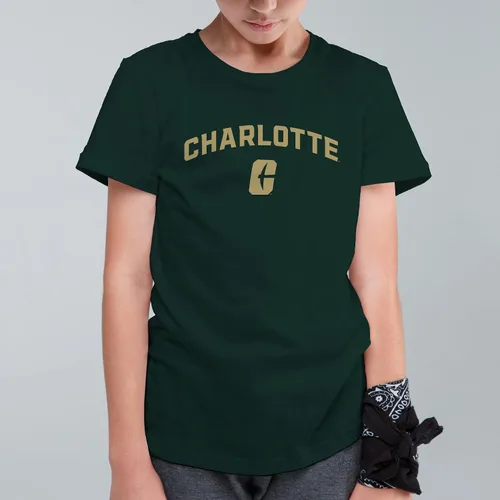Vista 689 de NCAA Arch Logo, camiseta juvenil color del equipo, universidad - universidad