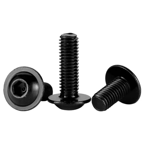 Vista 4 de Mellewell M3-0.5 x 6mm Tornillos de Cabeza de Botón con Soporte de Enchufe de Casquillo, Accionamiento de Enchufe Allen, Acero Inoxidable 304
