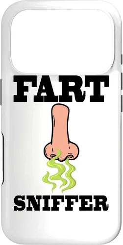Vista 30 de Fart Sniffer Shirt, Gross Dad Joke Shirt, Weird Funny Fart Case for iPhone 17