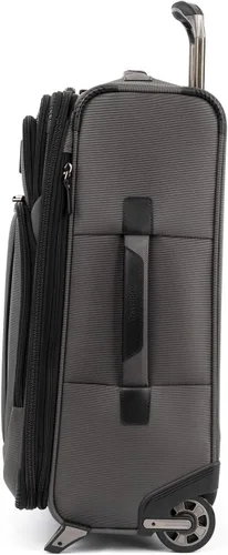 Vista 6 de Travelpro Crew Versapack Max Carry-On Exp Rollaboard, Gris (Titanium Grey), Crew Versapack Softside - Equipaje vertical expandible
