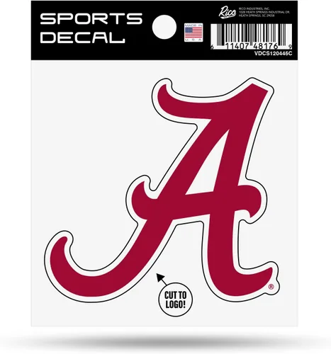 Vista 71 de Rico Industries NCAA - Calcomanía unisex para adultos con logotipo primario 4 x 4