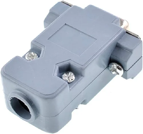 Vista 2 de DB9 Hembra 9 Pin Tipo de soldadura D-Sub Conector con capucha 10 Femenino