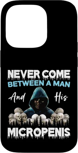 Vista 17 de Funda divertida para iPhone 16 Man and Micropenis Cringe Weird Stupid Meme