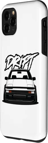 Vista 2 de iPhone 11 Pro Max JDM Drift Anime Manga Car Hachiroku, una funda de carreras para autos de postura 86
