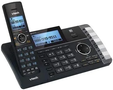 Vista 2 de VTech DS6251 DECT 6.0 Sistema de contestador digital inalámbrico de 2 líneas