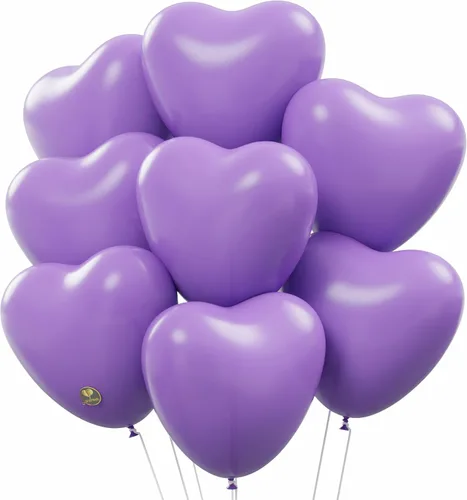 Vista 17 de AFTERLOON® - Globos biodegradables de 12 pulgadas con forma de corazón, de látex natural extra fuerte, grueso, para propuesta, matrimonio, amor