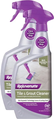 Vista 14 de Rejuvenate Bio-Enzymatic Limpiador de azulejos y lechadas sin exfoliantes aclara e ilumina cada vez (32 onzas)