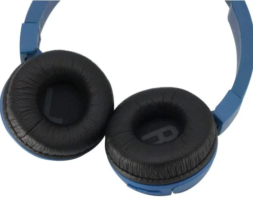 Vista 3 de VEKEFF Tune600 - Almohadillas de repuesto para audífonos JBL T500BT T450 T450BT JR300BT para auriculares de 2.756 in (negro)