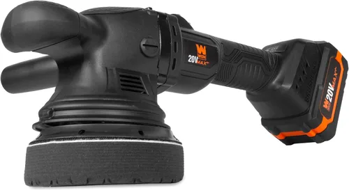 Vista 8 de WEN Pulidora de doble acción, grado profesional de 5 pulgadas, 8 amperios con interruptor de paleta, tiro de 0.591 in y pantalla LED (AA6158)