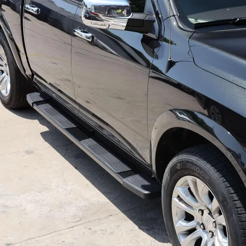 Vista 2 de COMNOVA - Estribos de 6 pulgadas compatibles con Ford F150 Crew Cab 2004-2014 (4 puertas de tamaño completo). Estribos F150 Crew Cab, barras de Negro