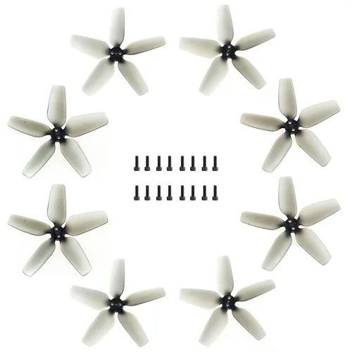 Vista 9 de DJI Avata Drone Propellers de repuesto para DJI Avata Drone Accesorios con tornillos (naranja, 8 piezas - 4 CW + 4 CCW)