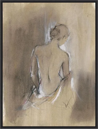 Vista 15 de Amanti Art Lienzo decorativo para pared, 24 x 20 pulgadas, figura contemporánea adornada II por Ethan Harper, arte de pared de personas, decoración