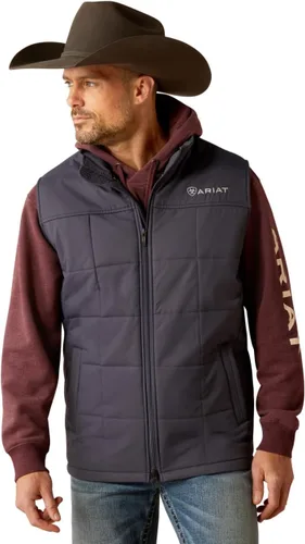 Vista 24 de ARIAT Chaleco aislado Crius para hombre Banyan corteza