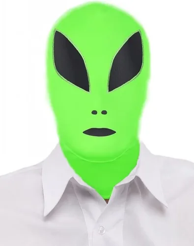 Vista 23 de Máscara de capucha Zentai de elastano de cobertura completa para hombre y mujer para disfraz de Halloween