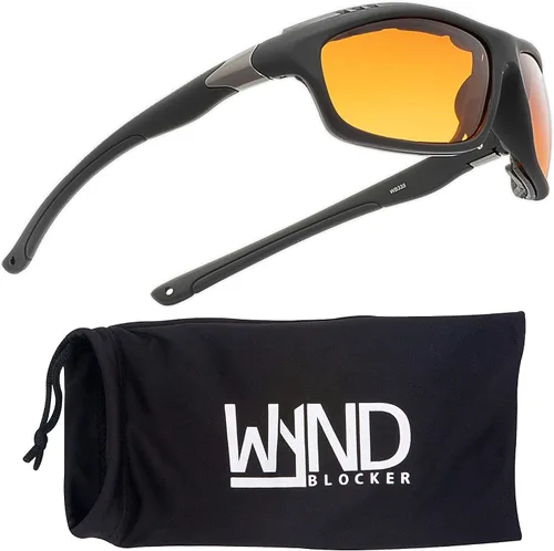Vista 16 de Murph - Gafas de sol para motocicleta, color negro y ámbar Negro Ámbar