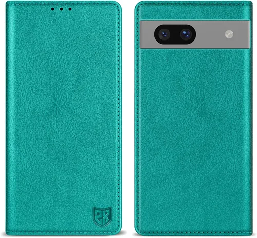 Vista 36 de ZZXX - Funda tipo cartera para Google Pixel 7, magnética fuerte de 6.3 Negro