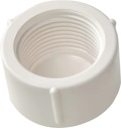 Vista 2 de 10 piezas de accesorios de tubería de PVC de 0.5 pulgadas, adaptador de enchufe de rosca hembra, accesorios de tubería de acoplamiento, rosca BSPT