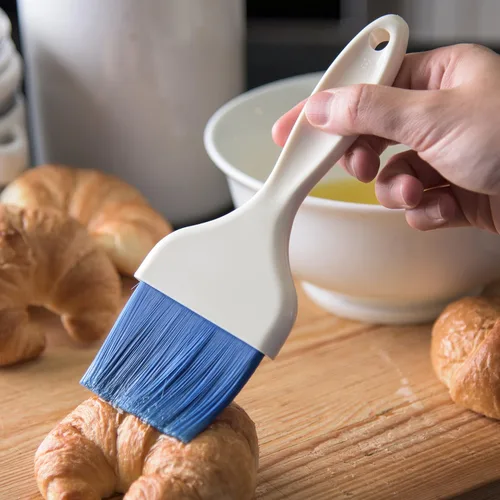 Vista 5 de Pincel de silicona/Pincel para repostería Carlisle Galaxy., 3", Azul