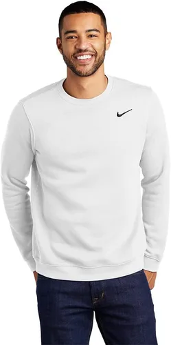 Vista 37 de Nike Club - Sudadera de vellón con cuello redondo para hombre