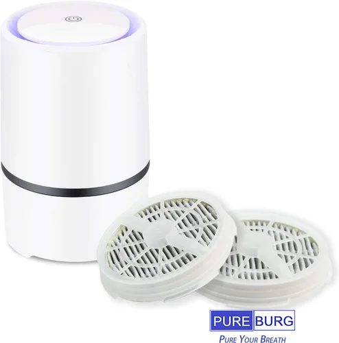 Vista 2 de PUREBURG Filtro de repuesto GL-2103 compatible con purificadores de aire RIGOGLIOSO JINPUS MELEDEN Houzetek WSTA DHS COSTWAY y SY900S, 2