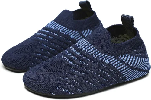 Vista 6 de Hayeabi Pantuflas de casa ligeras para interiores y exteriores, con agarre antideslizante, zapatos cómodos para el hogar para niños y niñas