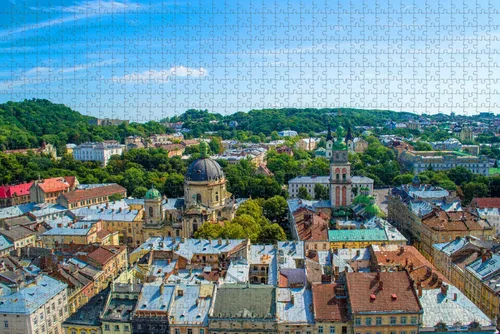 Vista 6 de Boston Skyline USA - Rompecabezas de 1000 piezas para adultos, regalo de viaje de madera