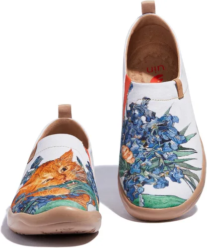 Vista 5 de UIN - Mocasines para mujer, tenis, caminar