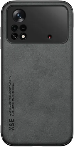 Vista 7 de Kepuch Funda Silklike para Xiaomi Poco X4 Pro 5G - Cubierta Parachoques Placa De Metal Incorporada Para Xiaomi Poco X4 Pro 5G - Verde Seda-Verde