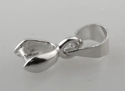 Vista 3 de 1 caja de 30 piezas de clip de clip de pellizco relleno de oro real para bricolaje fabricación de joyas (mezcla de 3 colores)