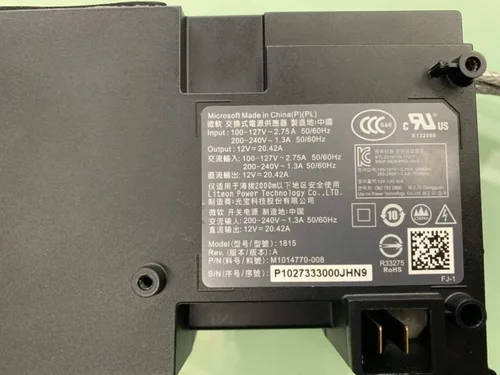 Vista 2 de Microsoft Original Power Supply Internal AC Adapter Replacement for Xbox One X