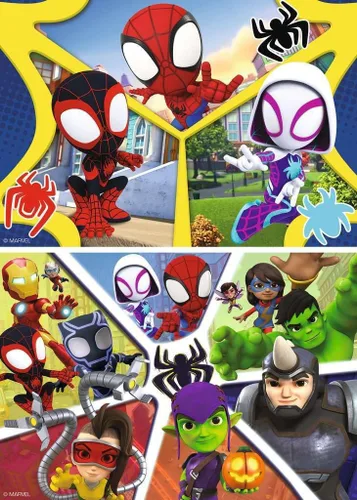 Vista 2 de Ravensburger Puzzle 05729 Spidey 2x24p