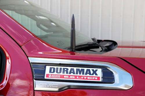 Vista 3 de Votex - Fabricado en Estados Unidos - Antena de aluminio bala negra calibre 50 - Compatible con Ford F150 - F250 - F350 Jeep Wrangler - Gladiator