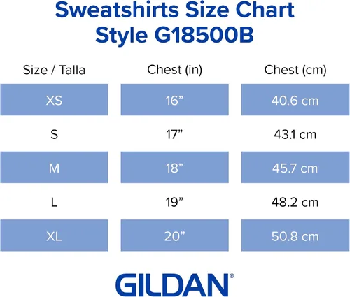 Vista 5 de Gildan - Sudadera con capucha juvenil, estilo G18500B
