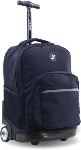Vista 28 de J World Sunrise Kids - Mochila con ruedas para niñas y niños. Mochila con ruedas para la escuela, Aurora, 18 pulg