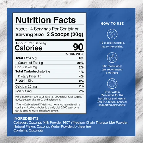 Vista 3 de VitaCup Paquete de cápsulas de café orgánicas bajas en ácido y Keto + crema de café de vainilla y colágeno para dieta delgada y metabolismo, 24