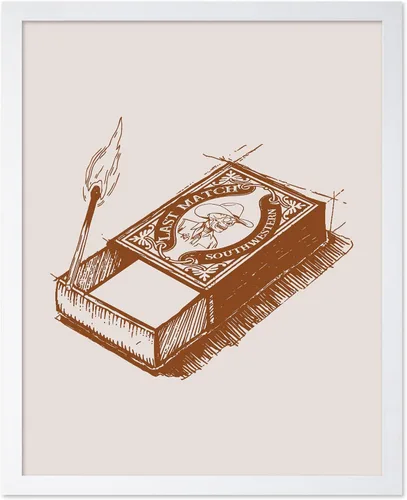 Vista 34 de Poster Master Póster de You've Yeed Your Last Haw - Impresión retro de vaquero marrón - Arte occidental - Arte moderno - Arte del salvaje oeste
