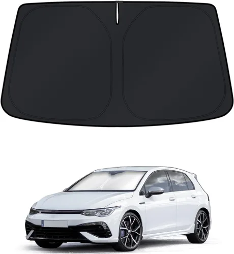 Vista 69 de KUST Parasol para parabrisas para BMW X1 F48 2016, 2017, 2018, 2019, 2020, 2021, 2022, accesorios de ajuste personalizado, parasol plegable