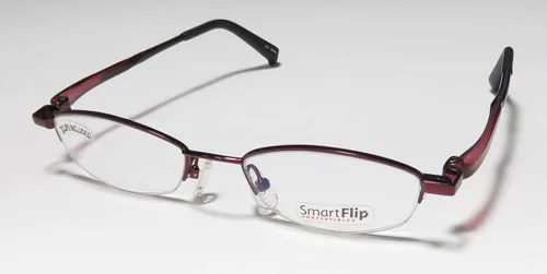 Vista 2 de SmartFlip 413 - Gafas de sol para hombre y mujer 50-18-140 satén borgoña