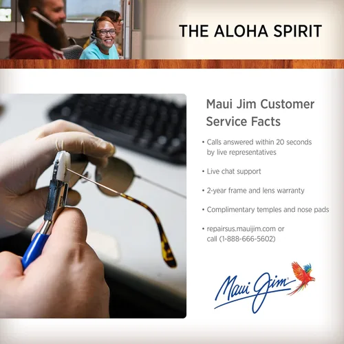 Vista 7 de Maui Jim Gafas de sol polarizadas de estrella de mar para mujer