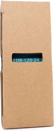 Vista 3 de Mean Well EDR-120-24 CA/CD 24V 5A 120W Fuente de alimentación industrial básica de carril DIN de salida única Provista por KAINSC Products