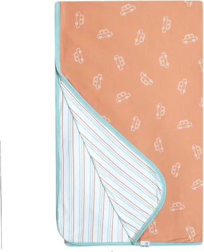Vista 84 de Copper Pearl Manta de bebé jumbo de 3 capas: edredones suaves para niños y niñas Transpirable, acogedora, manta para niños pequeños Edredón