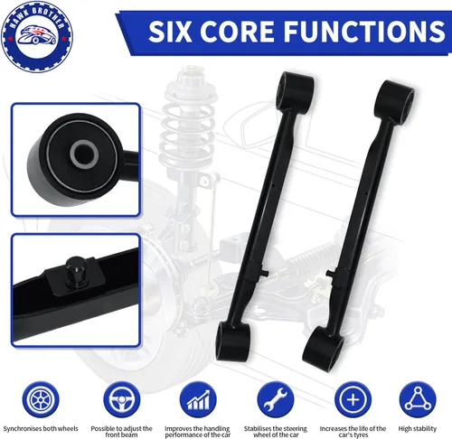 Vista 4 de Brazo de control trasero de repuesto, repuesto para kit de suspensión trasera, brazo de control compatible con Chevrolet Trailblazer 2002-2009, GMC