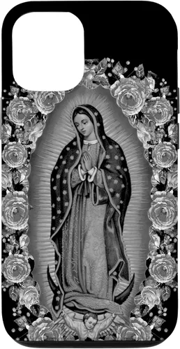 Vista 28 de Our Lady Virgen De Guadalupe - Carcasa floral para iPhone 17