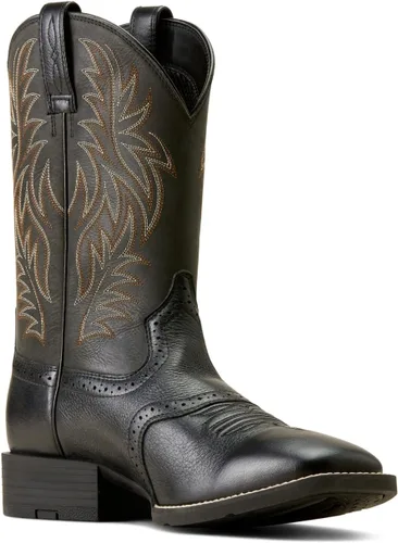 Vista 2 de Ariat Botas vaqueras deportivas Western con punta cuadrada ancha para hombre
